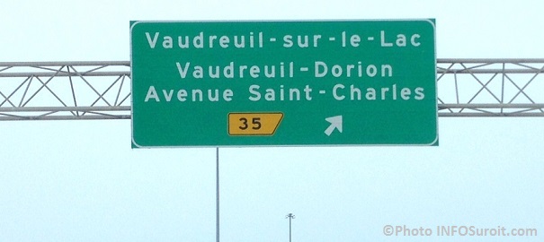 autoroute 40 viaduc Avenue St-Charles Vaudreuil-Dorion Photo INFOSuroit_com