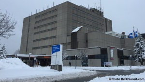 CSSS du Suroit Hopital a Valleyfield hiver Photo INFOSuroit_com