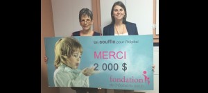 Don_Centre_du-partage-a-fondation-hopital-du-Suroit-Johanne_Viger-et-Kathleen_Favreau_O_Brien-photo-courtoisie-publiee-par-INFOSuroit