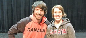 Charles_Hamelin et Marianne_St-Gelais Photo courtoisie CSSS du Suroit