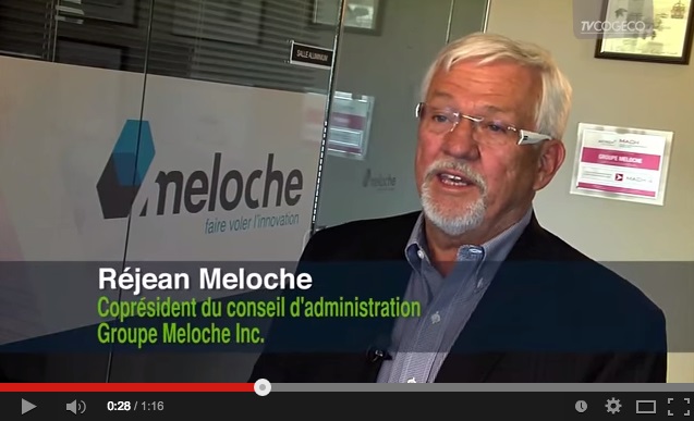 Congres entrepreneurial 2015 Rejean_Meloche extrait video TVCogeco Valleyfield