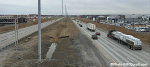 autoroute 40 Vaudreuil-Dorion MRC de Vaudreuil-Soulanges camions Photo INFOSuroit_com