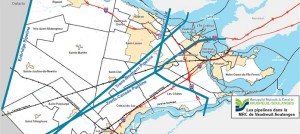 Pipelines dans la MRC de Vaudreuil-Soulanges Image courtoisie MRC VS