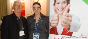 GillesBazinet et EmmanuelleLavigneLandry pour mentorat SADC_SuroitSud Photo INFOSuroit_com