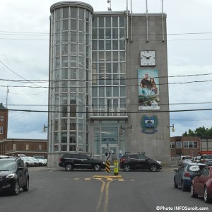 Hotel de ville Valleyfield sur rue Nicholson centre-ville Photo INFOSuroit_com