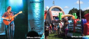 Matt_Holubowski Festival Artefact Valleyfield jeux gonflables fete familiale Chateauguay Photos INFOSuroit