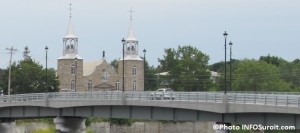 eglise Saint-Joachim et pont Arthur-Laberge Photo INFOSuroit_com