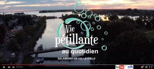 video Ville Valleyfield Vie petillante au quotidien version pub via YouTube