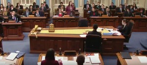 Forum etudiant Assemblee nationale du Qc session en chambre extrait YouTube