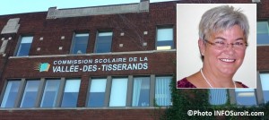 Commission-scolaire-Vallee-des-Tisserands-siege-social-Beauharnois-Photo-INFOSuroit_com et Carole_Houle dg Photo courtoisie