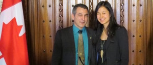 ministre-Hunter_Tootoo-et-deputee-Anne_Quach-Photo-courtoisie-publiee-par-INFOSuroit