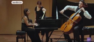 Stephane_Tetreault violoncelliste et Marie-Eve_Scarfone pianiste extrait YouTube via medici_tv