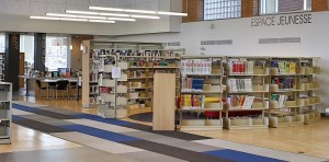 bibliotheque Beauharnois livres espace jeunesse coin ados photo courtoisie