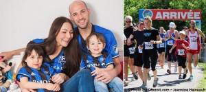 famille Laurent_Ciman de l Impact photo courtoisie FRAS et depart Defi Photo Jeannine_Haineault