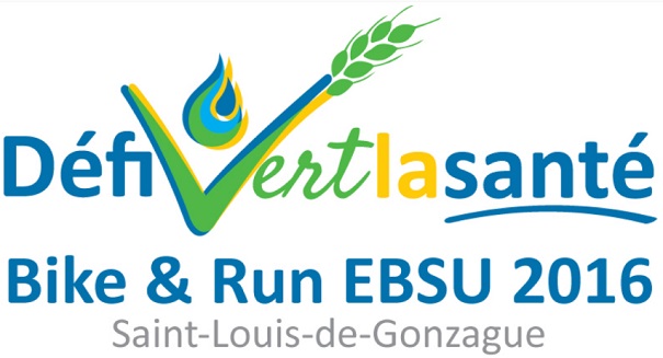 logo Defi vert la sante Bike and Run St-Louis-de-Gonzague