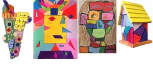Expo A la maniere de Picasso oeuvres eleves ecole St-Urbain Images courtoisie SUP