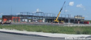 construction commerciale pres chemin de la Beauce a Beauharnois Photo INFOSuroit_com