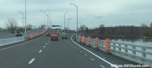 pont Mgr-Langlois route 201 des travaux pres chemin du Fleuve Photo INFOSuroit