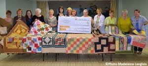 courtepointes pour Maison soins palliatifs VS Hudson Quilters Guild Photo Madeleine_Langlois via MSPVS