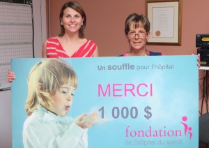 don centre du partage a fondation hopital suroit Photo courtoisie