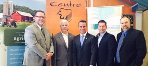 Investissement a CSVT Marc_Girard Frank_Mooijekind Stephane_Billette Guy_Leclair et Marc_Brichau Photo courtoisie