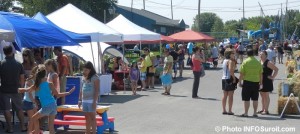 Sainte-Martine kiosques jeux familles visiteurs fete des moissons Photo INFOSuroit_com