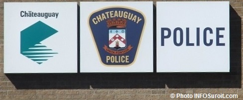 enseigne service de police Chateauguay Photo INFOSuroit