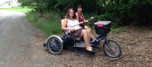 velo adapte pour personnes handicapees JA_Numainville et A_Jalbert-Desforges Photo courtoisie