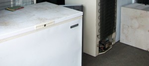 Vieux frigos refrigerateurs climatiseur Photo courtoisie MRC BhS