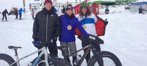 LouisPhilippeMeloche Emilie_Brisson et Didier_Godbout Bromont Fatbike 2017 Photo courtoisie