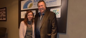 Maude_Laberge nouvelle prefete avec Yves_Daoust Photo courtoisie MRC BhS