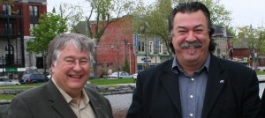 Denis_Lapointe avec prefet MRC Yves_Daoust Photo courtoisie Ville Valleyfield