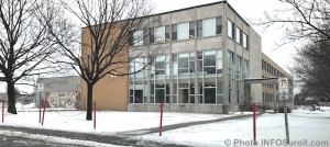 ecole edgarHebert a Valleyfield hiver Photo INFOSuroit