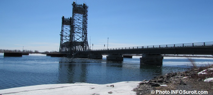 pont Saint-Louis-de-Gonzague hiver Photo INFOSuroit