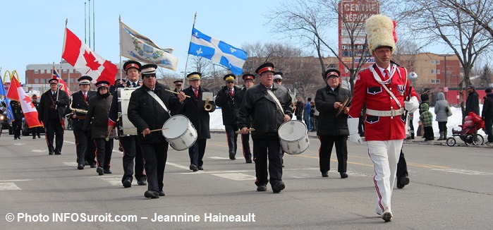 Defile Saint-Patrick de Chateauguay 2017-11 fanfare Photo INFOSuroit-Jeannine_Haineault