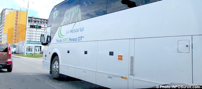 autobus CITLaPresquile Vaudreuil boul de la Gare Photo INFOSuroit