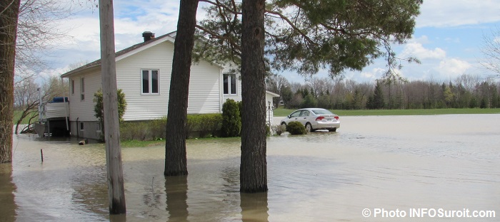 inondation Rigaud maison sinistre printemps 2mai2017 Photo INFOSuroit