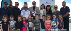 Lancement politique des loisirs sports et plein air Beauharnois avec enfants CPE Bobino Photo INFOSuroit