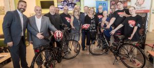 lancement Velo-Cite Vaudreuil-Dorion avec ZebreRouge photo courtoisie Ville VD