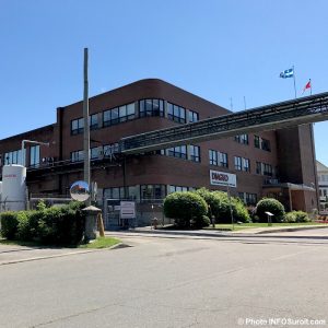 Usine Diageo Salaberry-de-Valleyfield juillet 2017 Photo INFOSuroit