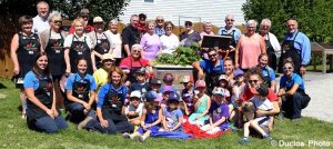 inauguration Jardin communautaire des Generations Vaudreuil-Dorion Duclos Photo via VD