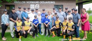 Inauguration PavillonNormand_Desjardins benevole baseball mineur Vaudreuil-Dorion Photo PascaleLevesque-VD