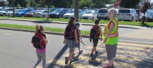 brigadiere scolaire enfants rentree des classes traverse Photo courtoisie SdV