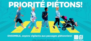 Campagne priorite pietons Vaudreuil_Dorion visuel courtoisie