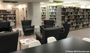 bibliotheque Saint-Martine livres coin repos Photo INFOSuroit