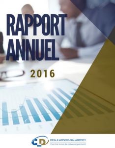 rapport annuel 2016 CLD Beauharnois-Salaberry page couverture