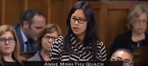 Anne_Quach intervention sur Ministre Morneau oct2017 Extrait Youtube