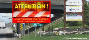 message-Attention-et-enseigne-bienvenue-a-Rigaud-automne-Photo-INFOSuroit