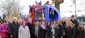 inauguration parc-ecole N-D-du-Rosaire a Ormstown 9nov2017 Photo courtoisie CSVT