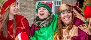 trois lutins du pere Noel a Vaudreuil-Dorion Photo courtoisie VD